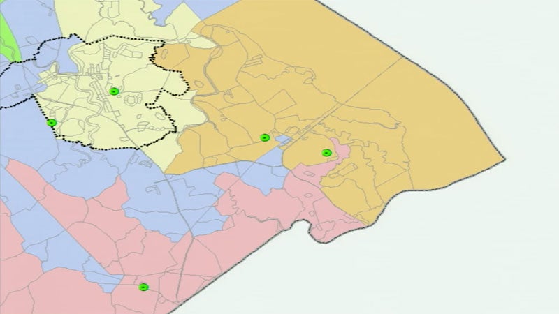 redistricting map 2A